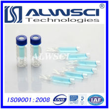 2ml vial compatible with Agilent autosampler HPLC clear vial with insert